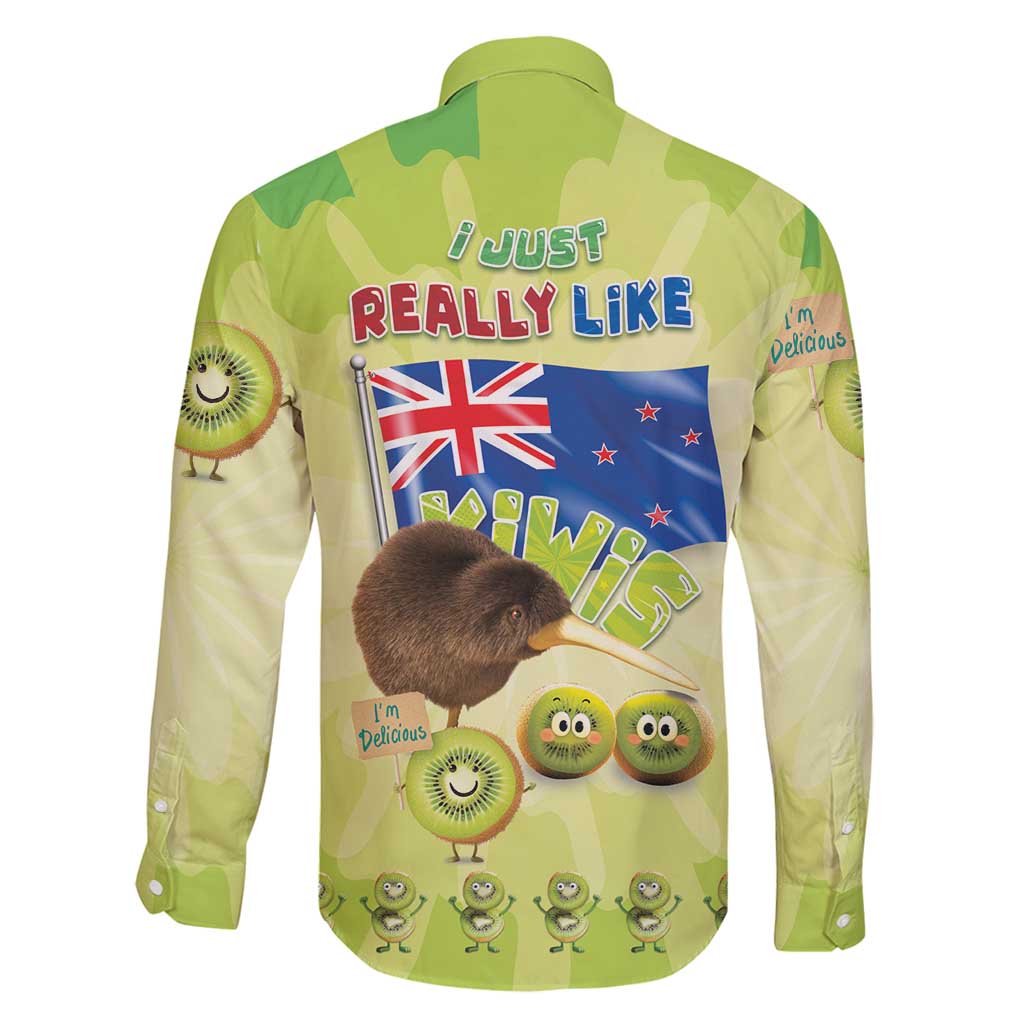 New Zealand Kiwi Family Matching Mermaid Dress and Hawaiian Shirt I Just Really Like Kiwis