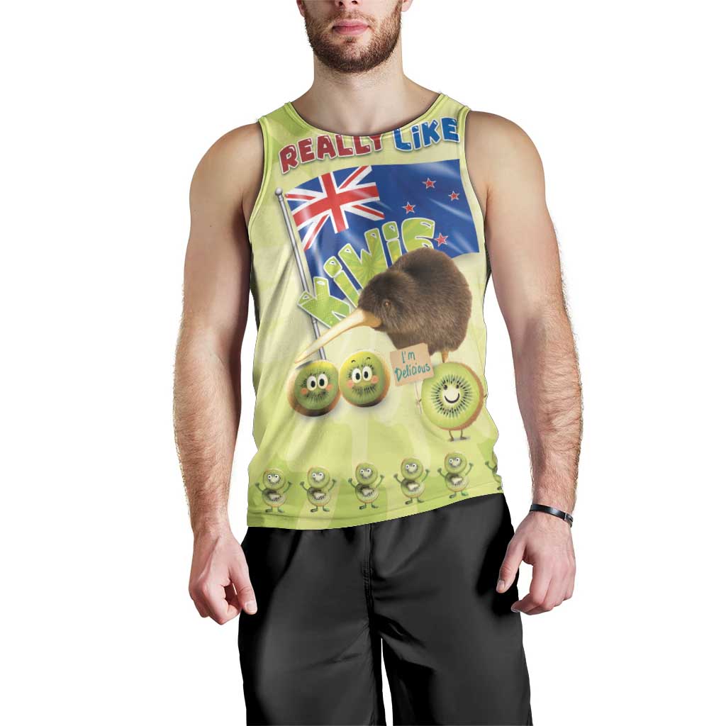 New Zealand Kiwi Men Tank Top I Just Really Like Kiwis