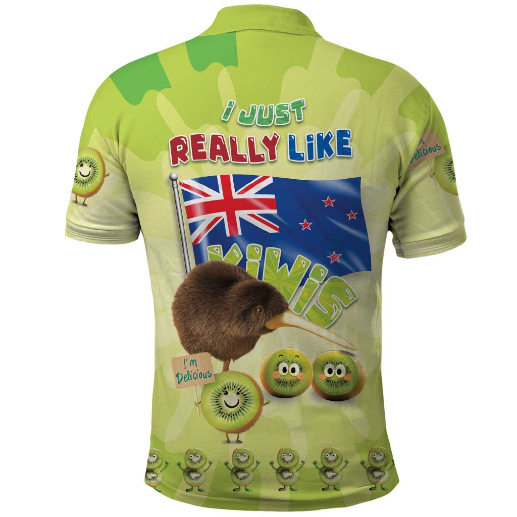 New Zealand Kiwi Polo Shirt I Just Really Like Kiwis DT04 - Polynesian Pride