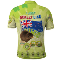 New Zealand Kiwi Polo Shirt I Just Really Like Kiwis DT04 - Polynesian Pride