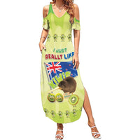 New Zealand Kiwi Summer Maxi Dress I Just Really Like Kiwis