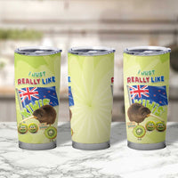 New Zealand Kiwi Tumbler Cup I Just Really Like Kiwis