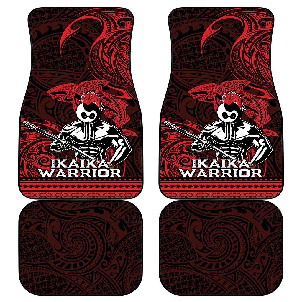 Hawaii Ikaika Warrior Car Mats Hawaiian Tribal Tattoo