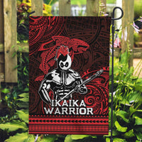Hawaii Ikaika Warrior Garden Flag Hawaiian Tribal Tattoo
