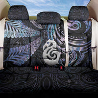 New Zealand Aotearoa Back Car Seat Cover Maori Hei Manaia Purple Paua Shell