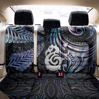 New Zealand Aotearoa Back Car Seat Cover Maori Hei Manaia Purple Paua Shell