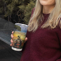 New Zealand ANZAC Day Tumbler Cup The Ode Remembrance And Poppy