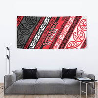 Aotearoa Te Arawa Tapestry New Zealand Maori Tribal Fern Pattern