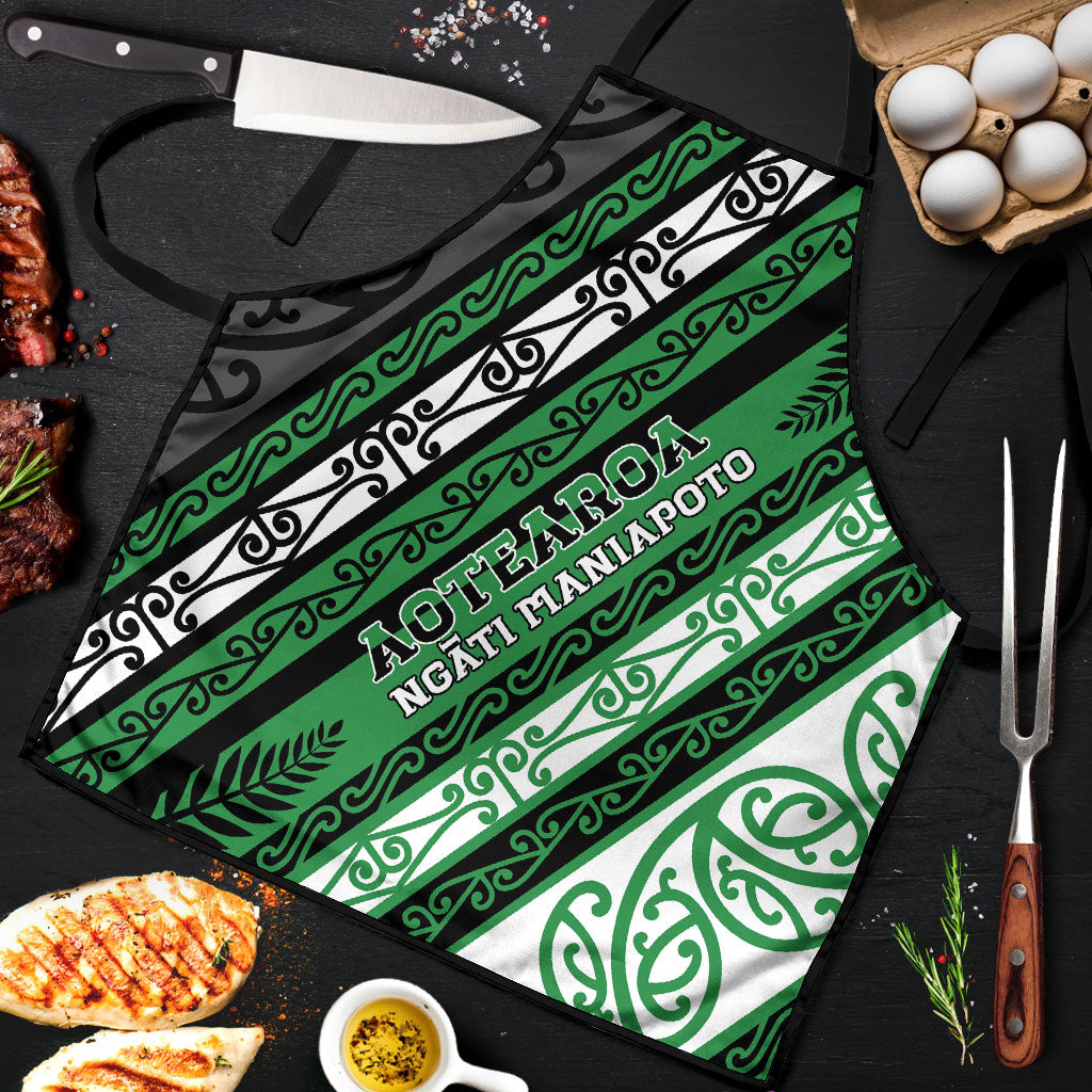 Aotearoa Ngati Maniapoto Apron New Zealand Maori Tribal Fern Pattern