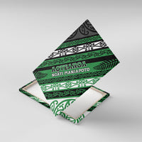 Aotearoa Ngati Maniapoto Canvas Wall Art New Zealand Maori Tribal Fern Pattern