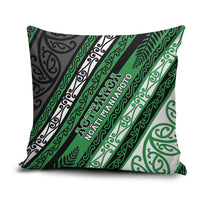 Aotearoa Ngati Maniapoto Pillow Cover New Zealand Maori Tribal Fern Pattern