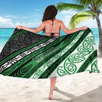 Aotearoa Ngati Maniapoto Sarong New Zealand Maori Tribal Fern Pattern