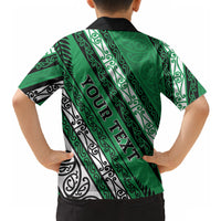 Personalised Aotearoa Ngati Raukawa Hawaiian Shirt New Zealand Maori Tribal Fern Pattern