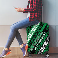 Aotearoa Ngati Raukawa Luggage Cover New Zealand Maori Tribal Fern Pattern