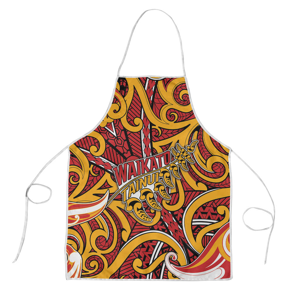 Aotearoa Waikato Tainui Apron Maori Tribal Pattern Koru Motif