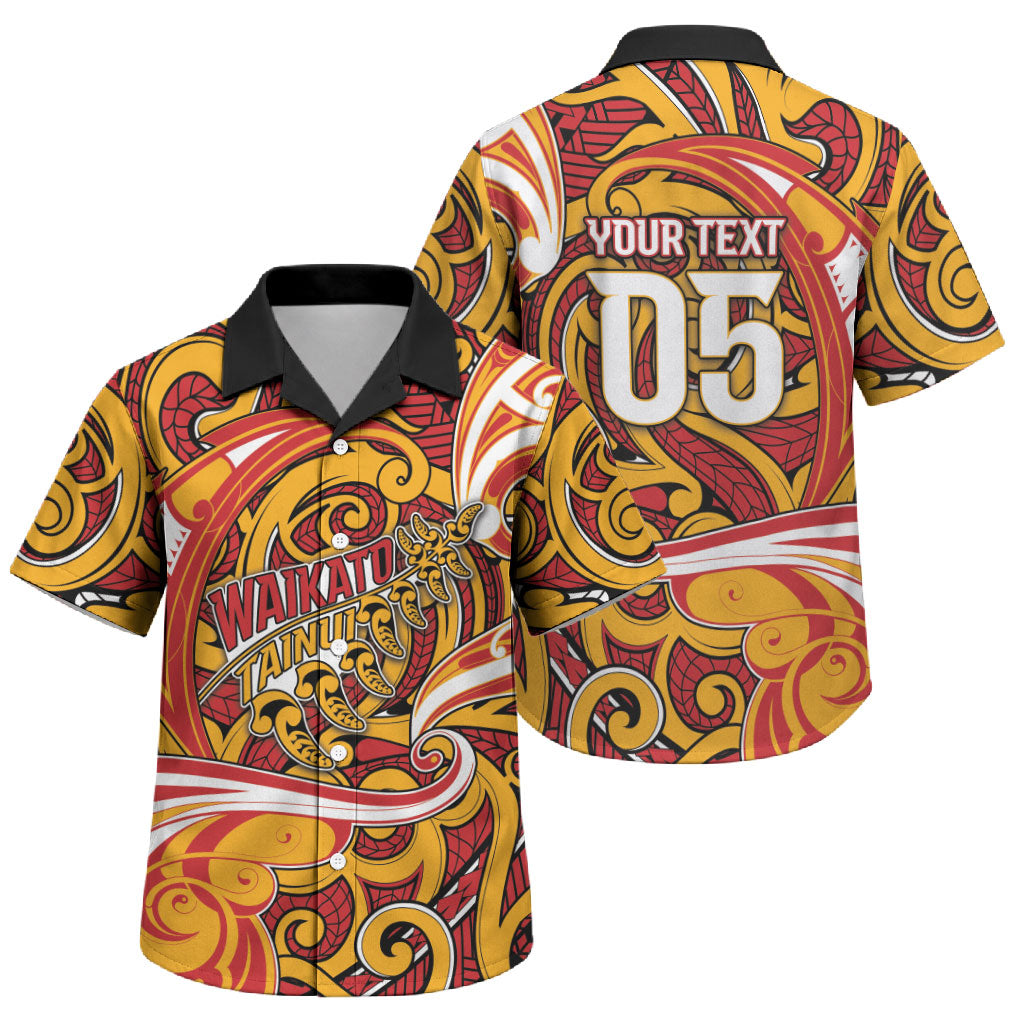Custom Aotearoa Waikato Tainui Family Matching Long Sleeve Bodycon Dress and Hawaiian Shirt Maori Tribal Pattern Koru Motif