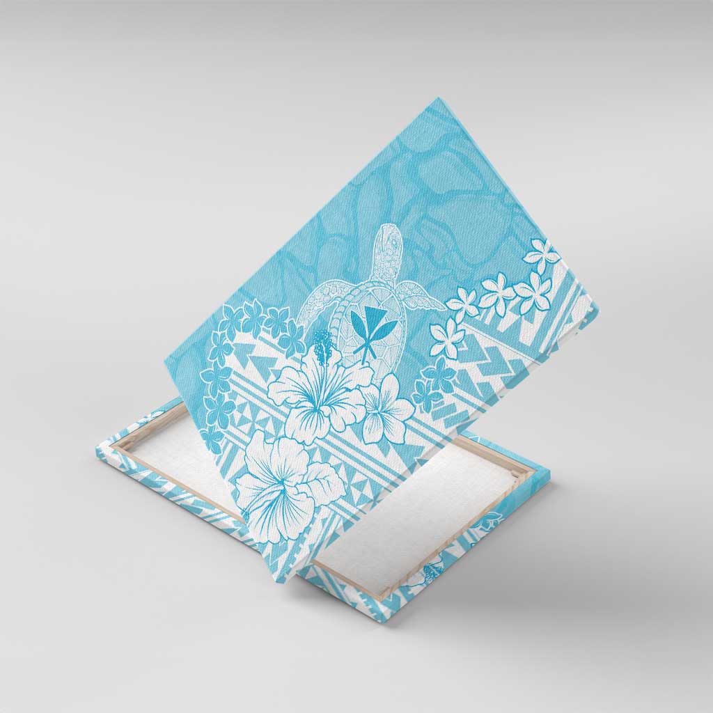 Hawaii Kanaka Maoli Canvas Wall Art Polynesian Turtle Tattoo