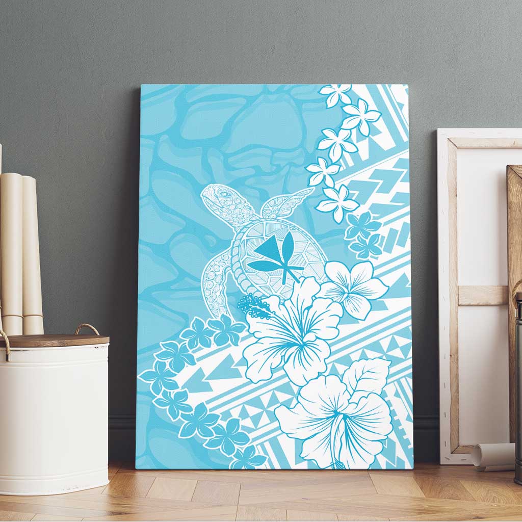 Hawaii Kanaka Maoli Canvas Wall Art Polynesian Turtle Tattoo