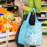 Hawaii Kanaka Maoli Grocery Bag Polynesian Turtle Tattoo