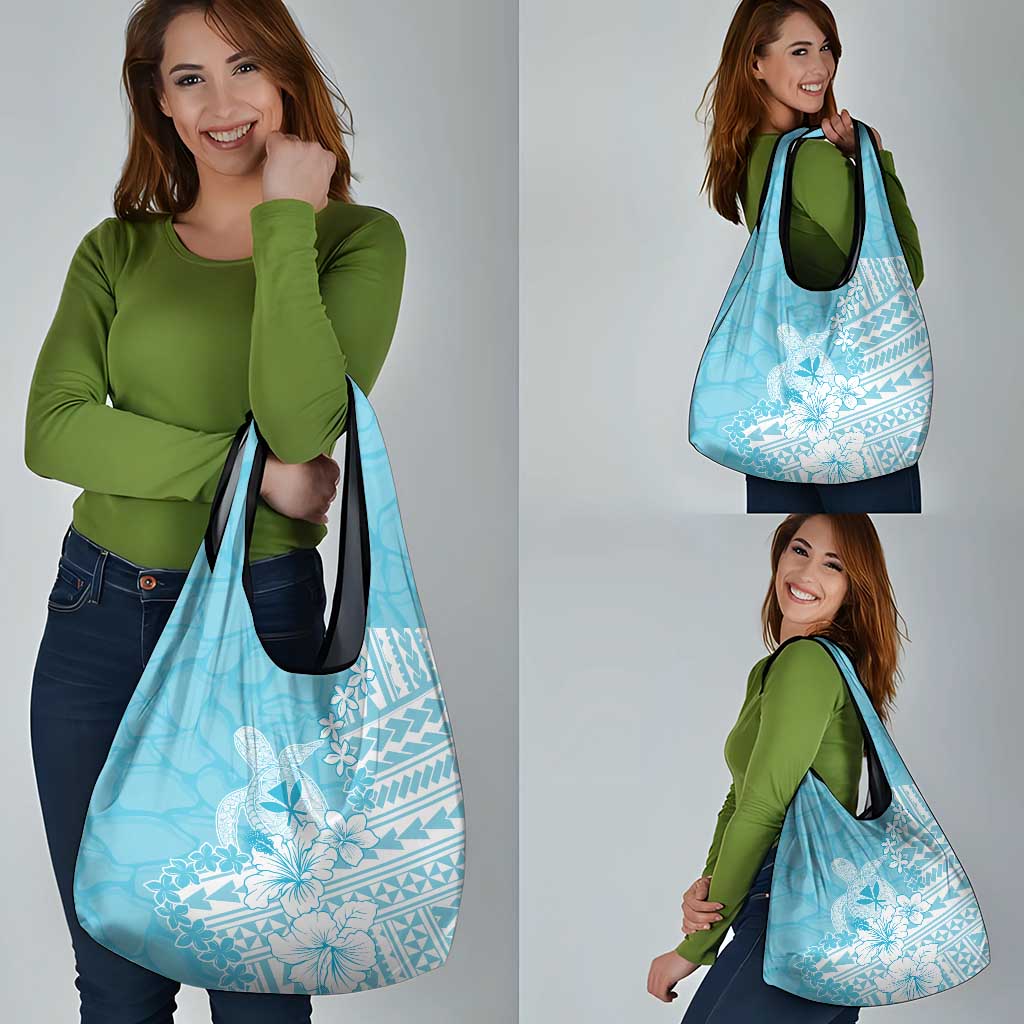 Hawaii Kanaka Maoli Grocery Bag Polynesian Turtle Tattoo