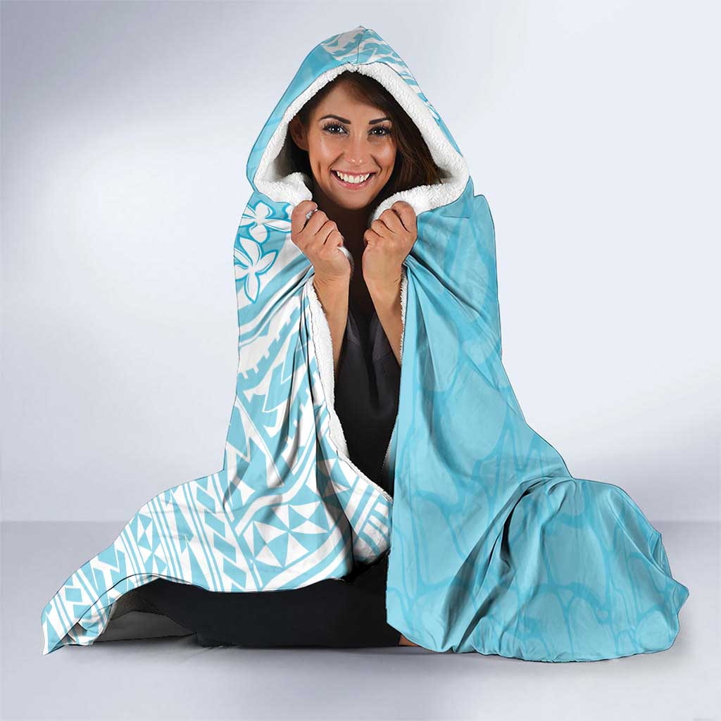 Hawaii Kanaka Maoli Hooded Blanket Polynesian Turtle Tattoo