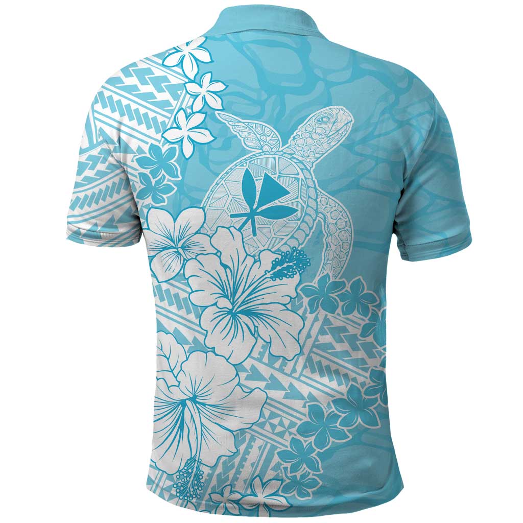 Hawaii Kanaka Maoli Polo Shirt Polynesian Turtle Tattoo