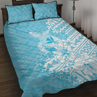 Hawaii Kanaka Maoli Quilt Bed Set Polynesian Turtle Tattoo
