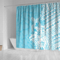 Hawaii Kanaka Maoli Shower Curtain Polynesian Turtle Tattoo