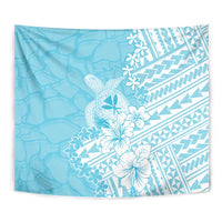 Hawaii Kanaka Maoli Tapestry Polynesian Turtle Tattoo