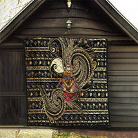 Niue Christmas Quilt Santa Riding Coconut Crab DT05 - Polynesian Pride