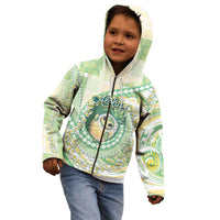 Hawaii Pineapple Kid Hoodie Cute Cosplay Turtle Plumeria Spiral DT05 - Polynesian Pride