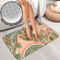 Hawaii Papaya Bathroom Set Cute Cosplay Humuhumu Fish Plumeria Waves DT05 - Polynesian Pride