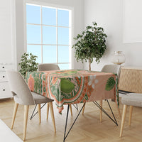 Hawaii Papaya Tablecloth Cute Cosplay Humuhumu Fish Plumeria Waves DT05 - Polynesian Pride