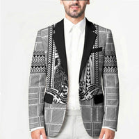 Mabuhay Philippines Festival Blazer Philippine Eagle Sun Three Stars Barong Pattern DT05 - Polynesian Pride