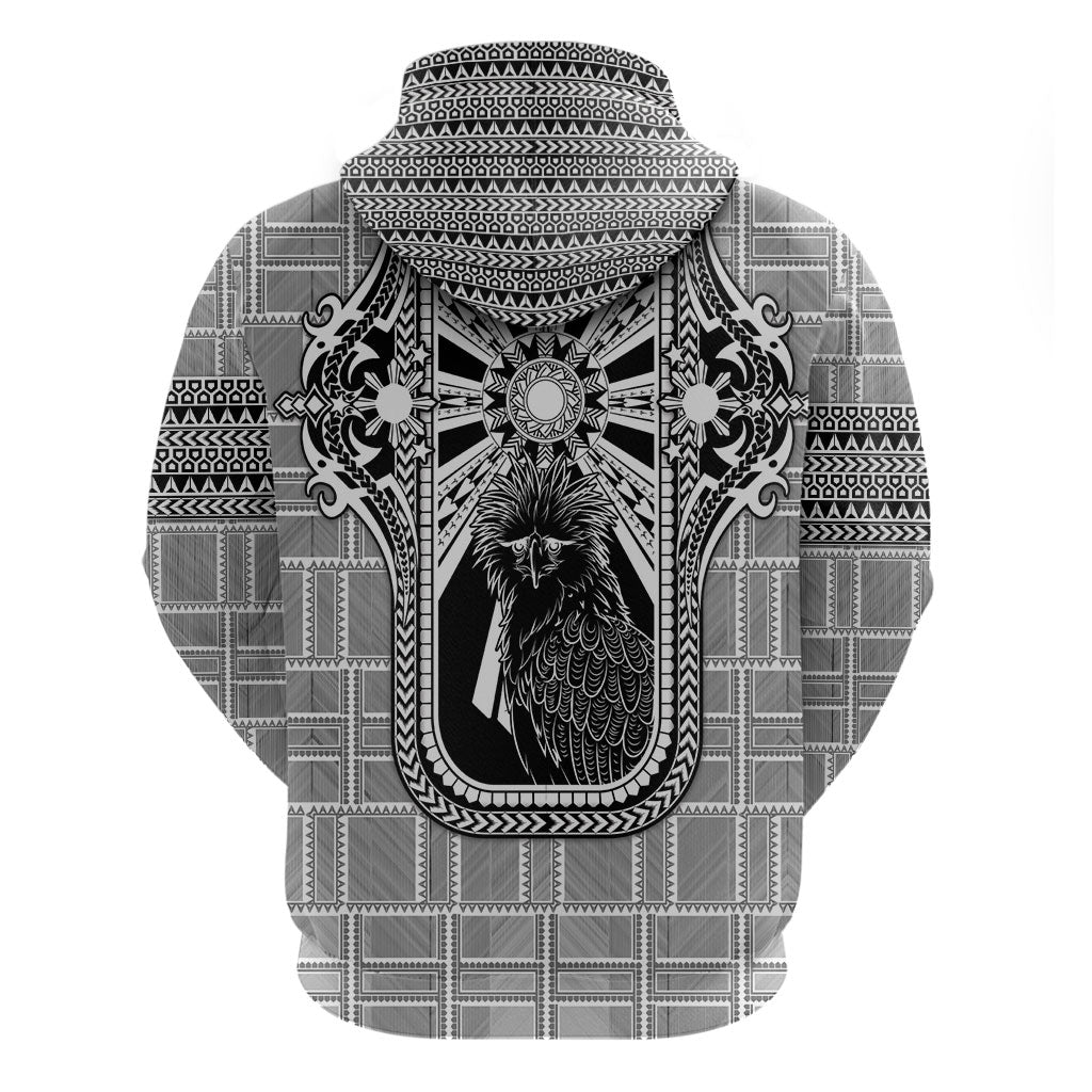 Mabuhay Philippines Festival Hoodie Philippine Eagle Sun Three Stars Barong Pattern DT05 - Polynesian Pride