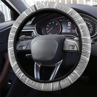 Mabuhay Philippines Festival Steering Wheel Cover Philippine Eagle Sun Three Stars Barong Pattern DT05 - Polynesian Pride
