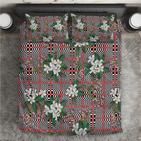 Red Binakol Motifs With Jasminum Sambac Bedding Set Mabuhay Philippines Festival DT05 Red - Polynesian Pride
