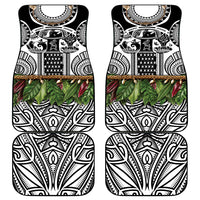 Polynesia Maui White Tattoo Inspired Car Mats Tropical Leaf Skirt Costume DT05 - Polynesian Pride