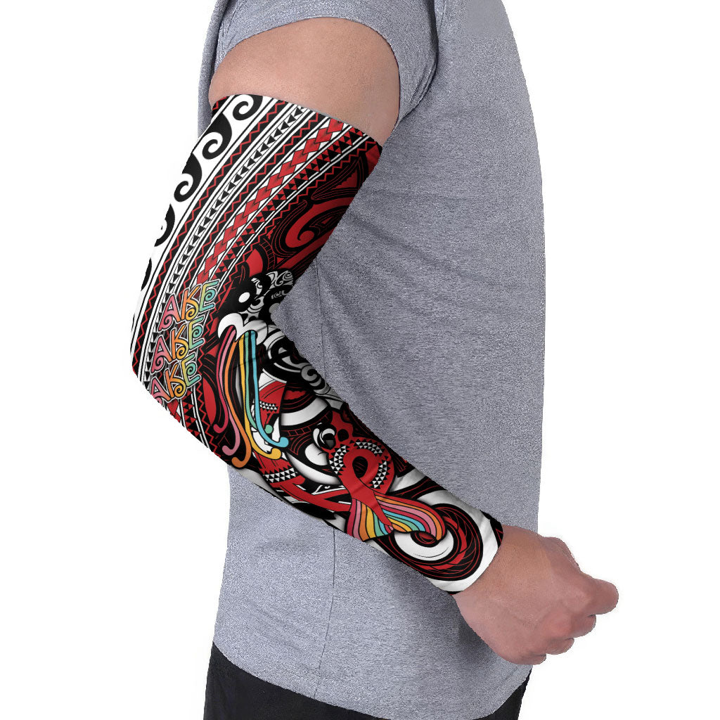 Personalised Maori Language Week Arm Sleeves Ake Ake Ake Tribal Patterns DT05 - Polynesian Pride