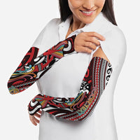 Personalised Maori Language Week Arm Sleeves Ake Ake Ake Tribal Patterns DT05 - Polynesian Pride