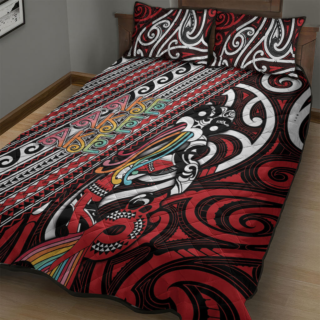 Maori Language Week Quilt Bed Set Ake Ake Ake Tribal Patterns DT05 - Polynesian Pride
