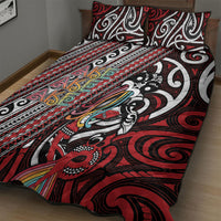 Maori Language Week Quilt Bed Set Ake Ake Ake Tribal Patterns DT05 - Polynesian Pride