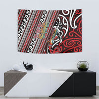 Maori Language Week Tapestry Ake Ake Ake Tribal Patterns DT05 - Polynesian Pride