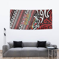 Maori Language Week Tapestry Ake Ake Ake Tribal Patterns DT05 - Polynesian Pride