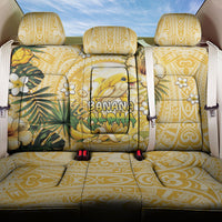 Hawaii Banana Dolphin Back Car Seat Cover Cute Cosplay Naiʻa Fish Tribal Patterns DT05 One Size Yellow - Polynesian Pride