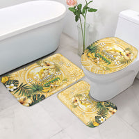 Hawaii Banana Dolphin Bathroom Set Cute Cosplay Naiʻa Fish Tribal Patterns DT05 - Polynesian Pride