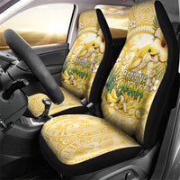 Hawaii Banana Dolphin Car Seat Cover Cute Cosplay Naiʻa Fish Tribal Patterns DT05 - Polynesian Pride