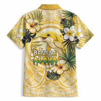 Hawaii Banana Dolphin Hawaiian Shirt Cute Cosplay Naiʻa Fish Tribal Patterns DT05 - Polynesian Pride