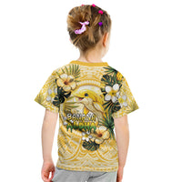 Hawaii Banana Dolphin Kid T Shirt Cute Cosplay Naiʻa Fish Tribal Patterns DT05 - Polynesian Pride