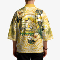 Hawaii Banana Dolphin Kimono Cute Cosplay Naiʻa Fish Tribal Patterns DT05 - Polynesian Pride
